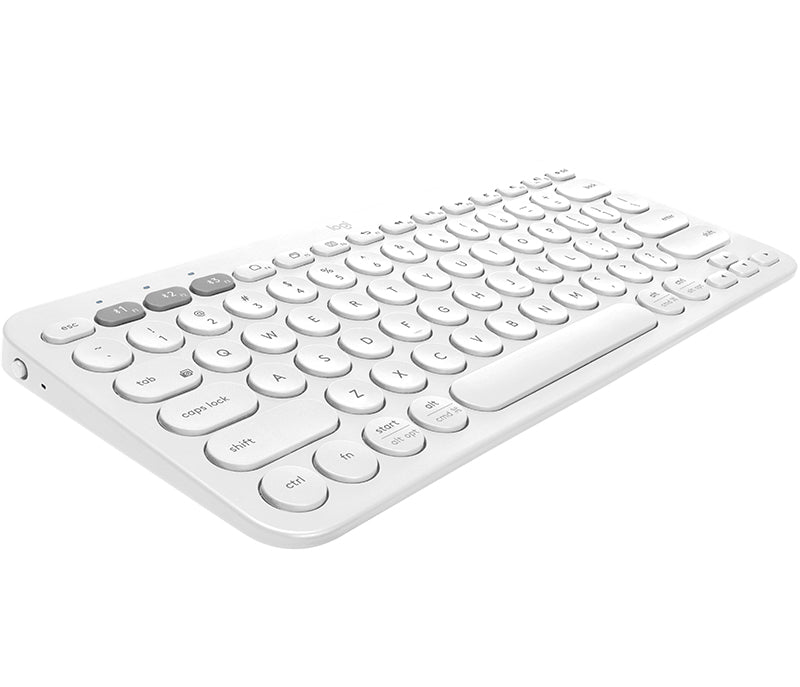 Logitech K380 – Tastatur, kabellos (Bluetooth), DE-Layout (DE) – für Windows, macOS & iPadOS u. a.