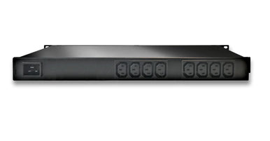 Güde Gude Rack-PDU – Steckdosenmessung, geschaltet, Rack 1U, 16 A 230 V, 8×C13, Differenzstrom Typ A