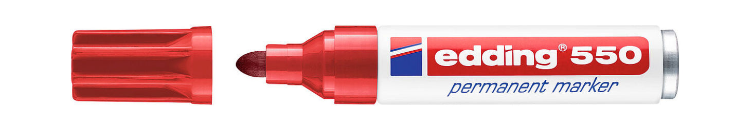 Edding Permanent Marker – rot