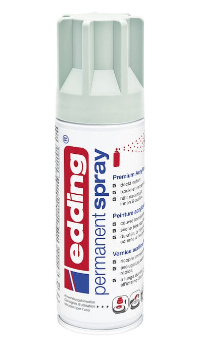 Edding Farbspray – mellow mint, seidenmatt, 200 ml, für fast alle Oberflächen