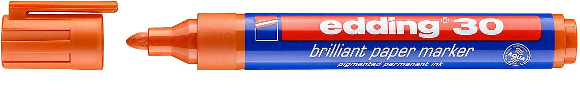 Edding Papiermarker für Permanentmarker – Orange