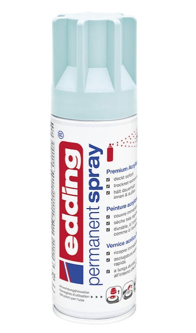 Edding Farbspray – Pastellblau, Seidenmatt, 200 ml