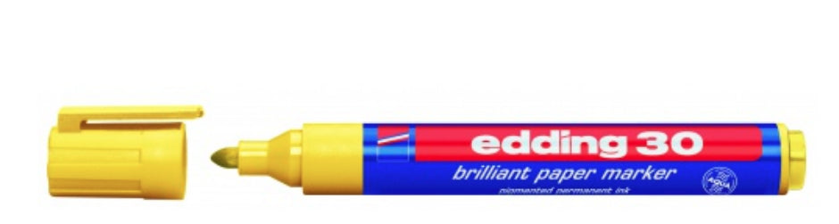 Edding Permanent Marker – gelb