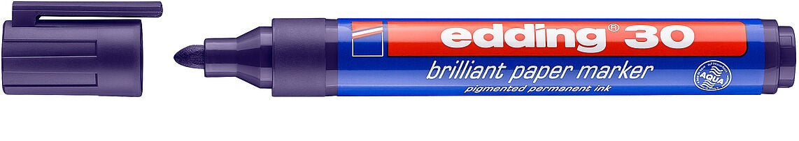 Edding Papiermarker für Permanentmarker – Violett