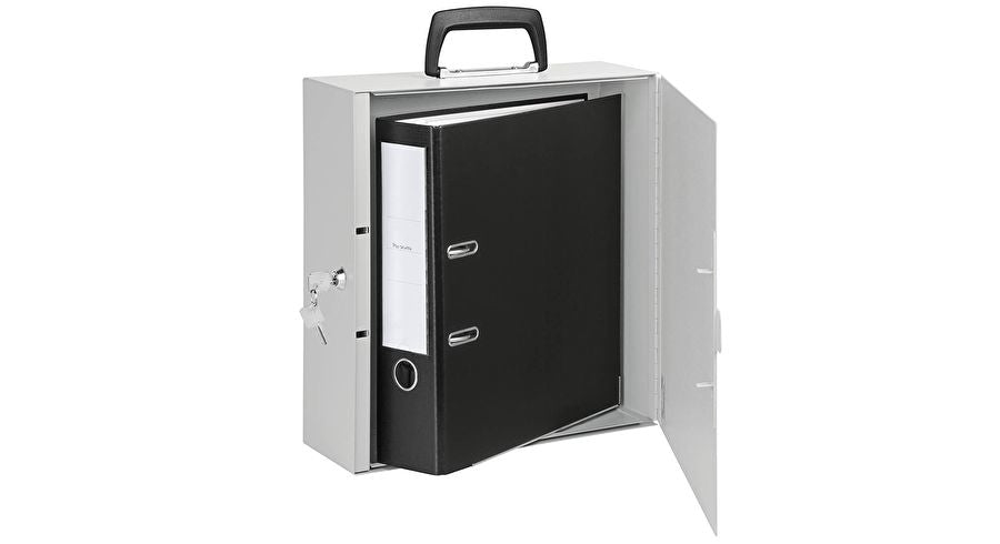 Wedo Dokumentenkassette 102 1637 – Weiss, Metallgehäuse