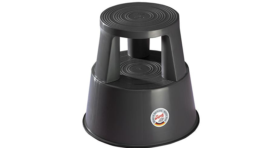 Wedo Step Rollhocker – Polypropylen – Grau, bis 150 kg