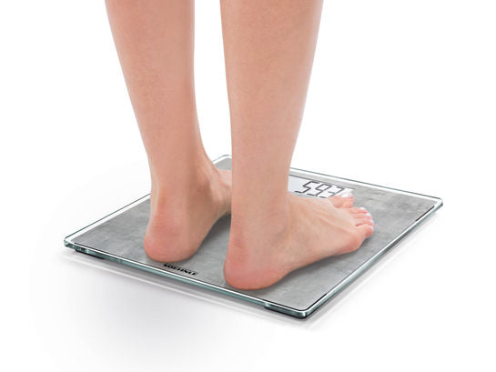 Soehnle Digitale Personenwaage Compact 300 – Glas – 180 kg