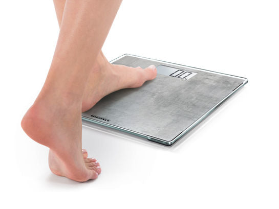Soehnle Digitale Personenwaage Compact 300 – Glas – 180 kg