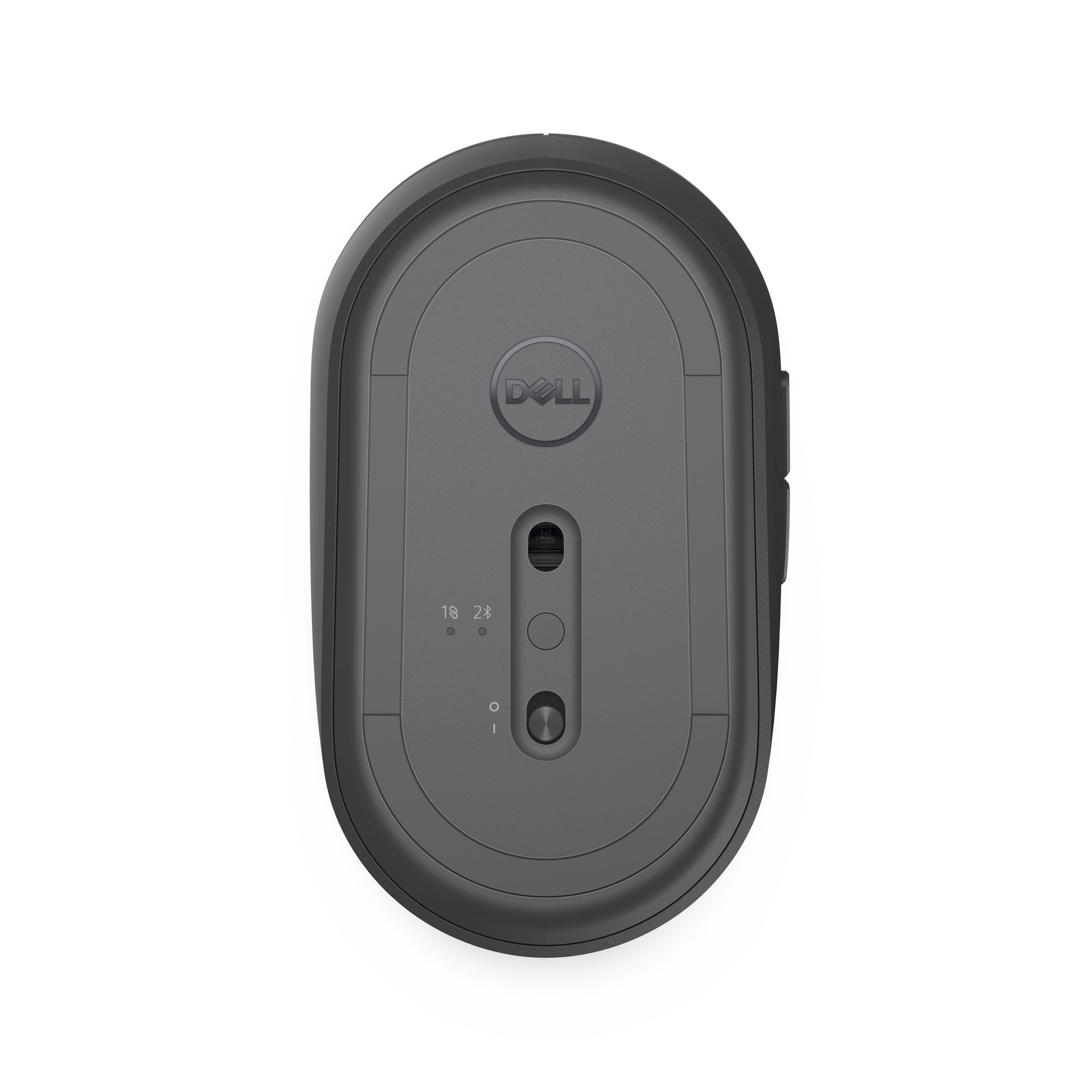 Dell MS5120W – Maus – Kabellos (Bluetooth/2,4 GHz), 1600 DPI, beidhändig, Grau, Titan