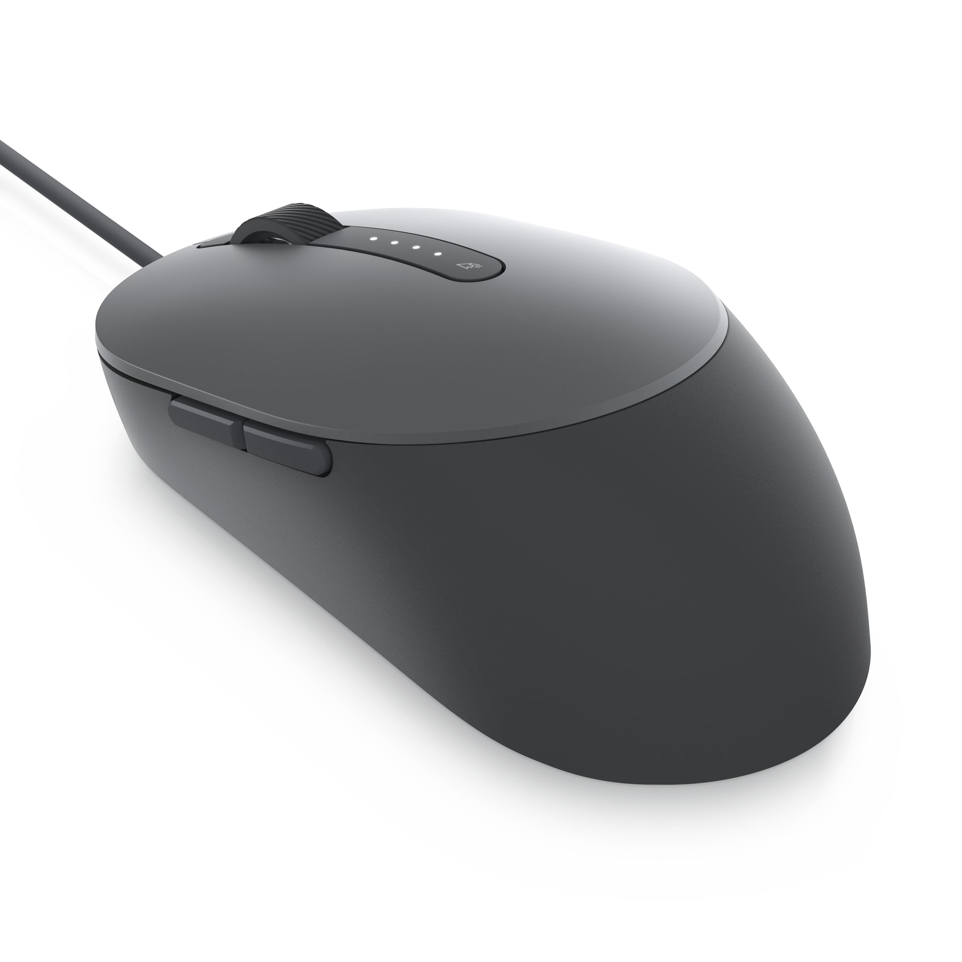 DELL MS3220 – Maus – Kabelgebunden (USB‑A), beidhändig, Grau, Titan
