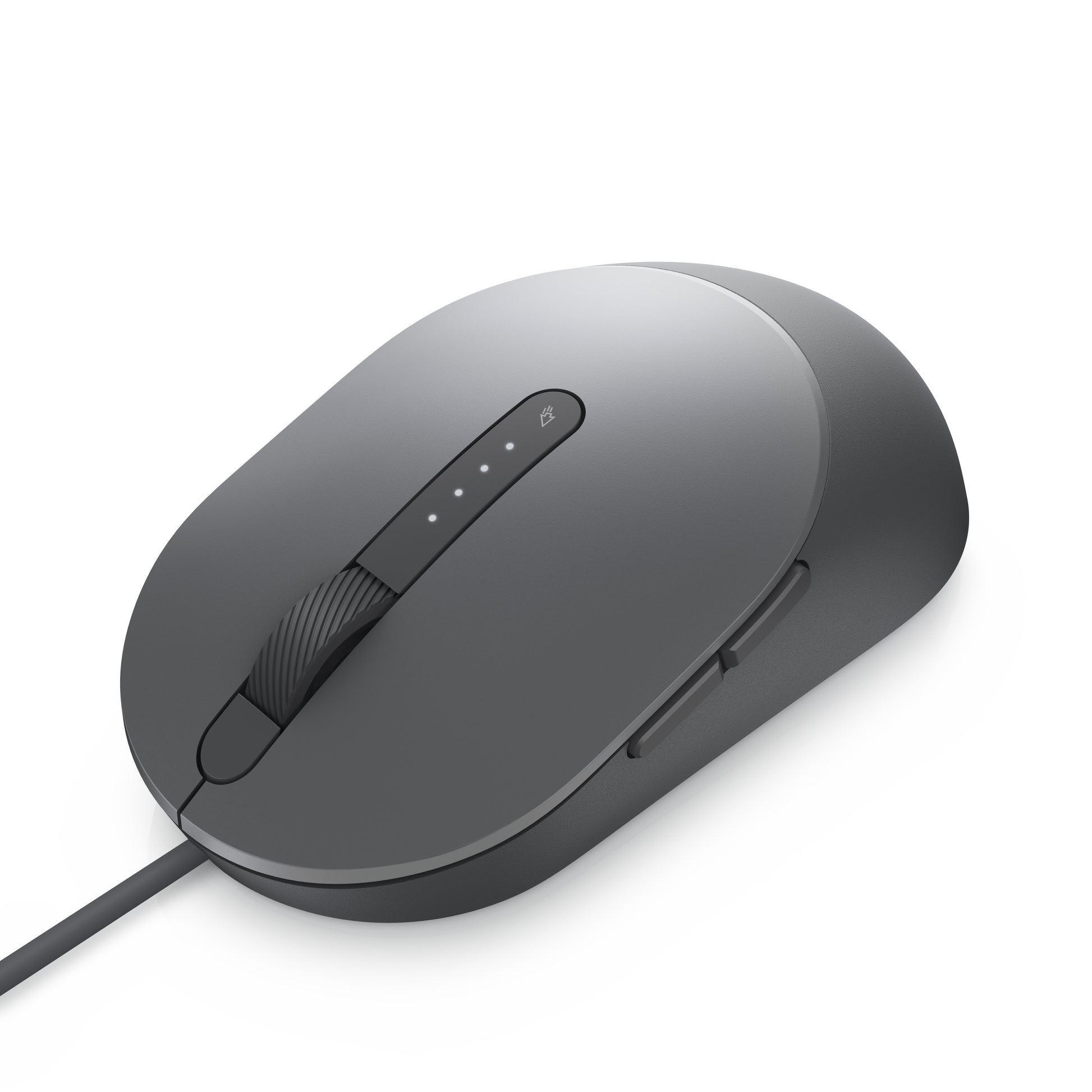 DELL MS3220 – Maus – Kabelgebunden (USB‑A), beidhändig, Grau, Titan