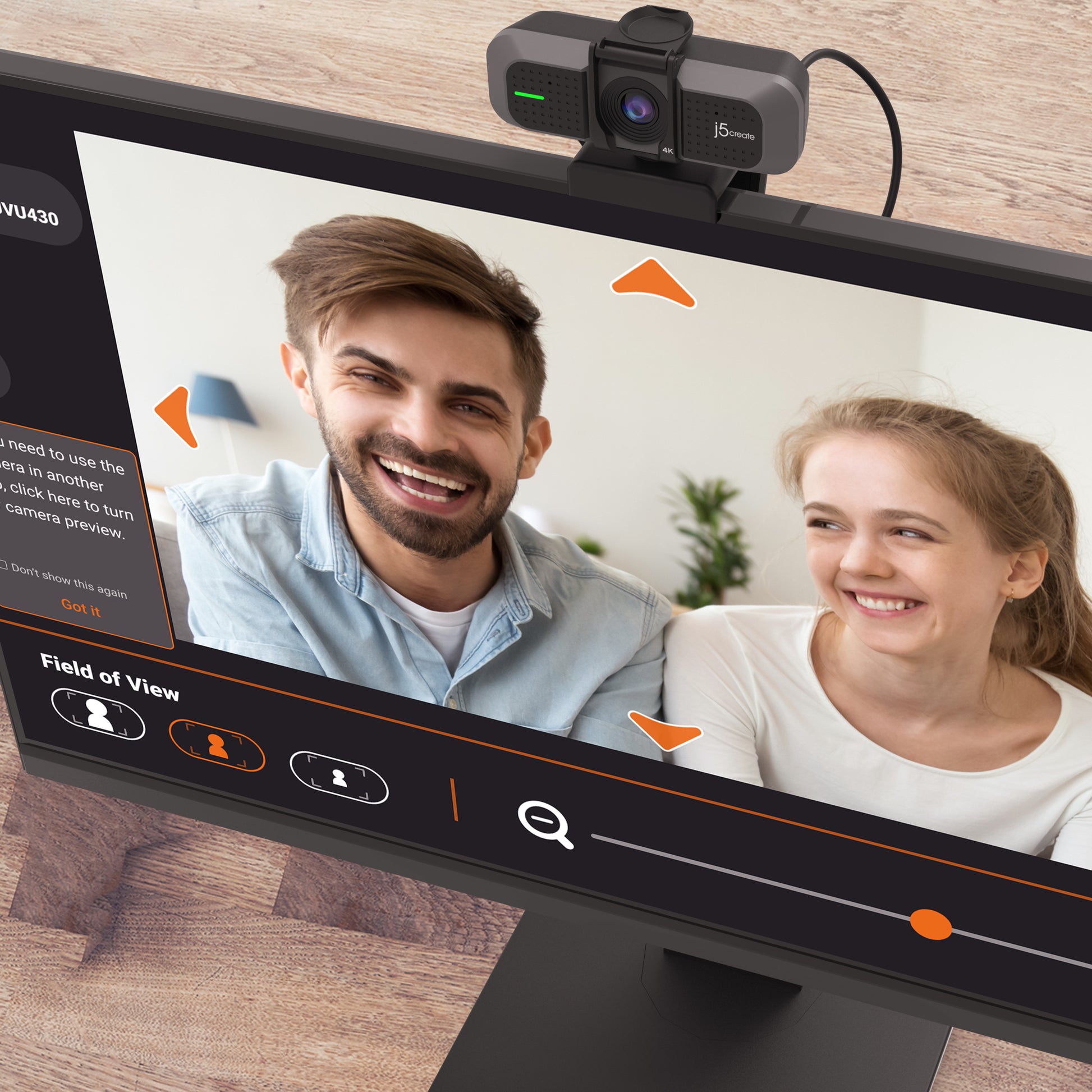 j5create Webcam – 4K, USB