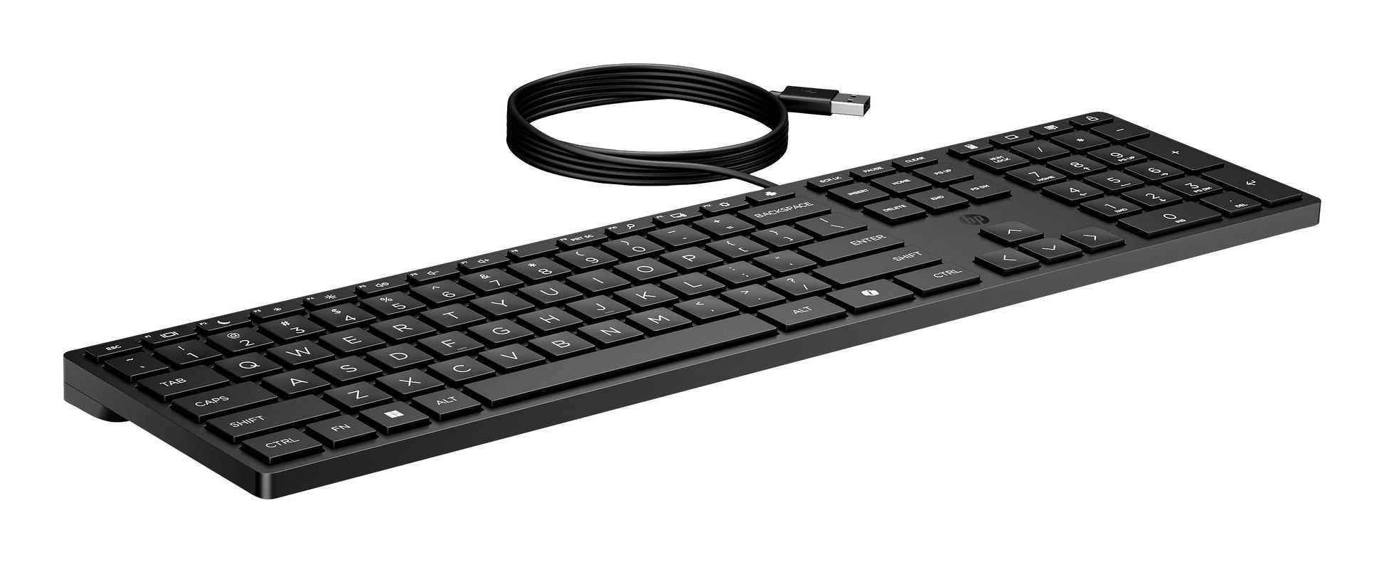 HP 320K Tastatur Kabelgebunden USB Schwarz