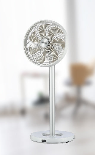 Sonnenkönig Flexfan Standventilator – 30 cm, 12 Stufen, oszillierend, Timer, Fernbedienung, 25 W, 40 dB(A)
