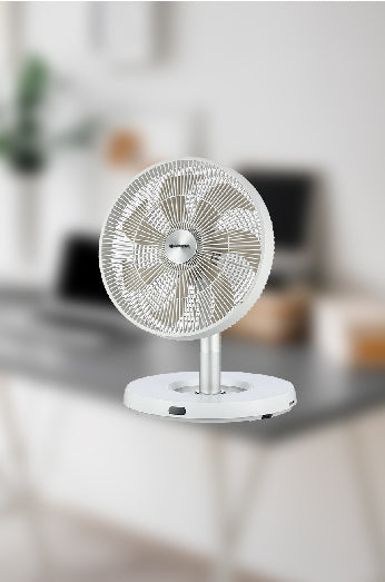 Sonnenkönig Flexfan Standventilator – 30 cm, 12 Stufen, oszillierend, Timer, Fernbedienung, 25 W, 40 dB(A)
