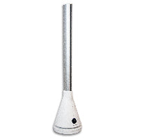 Sonnenkönig Turmventilator Noblade Heat – 1800 W, 9 Stufen, oszillierend, Timer, Fernbedienung, Silber/Weiss