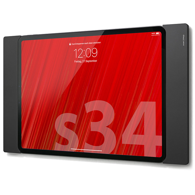 Smart Things sDock Fix A Tablet-Wandhalterung – für Apple iPad Pro 12,9" (3.–6. Gen.) – Schwarz