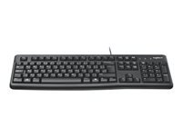 Logitech K120 – Kabelgebundene Tastatur (USB-A), ES-Layout (ES), Schwarz