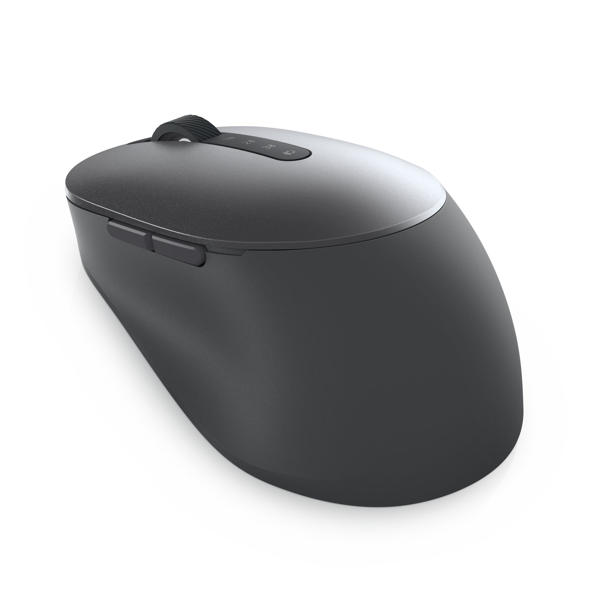 DELL MS5320W Maus – kabellos, 1'600 dpi, 7 Tasten, für Rechtshänder, programmierbare Tasten, Grau/Titan