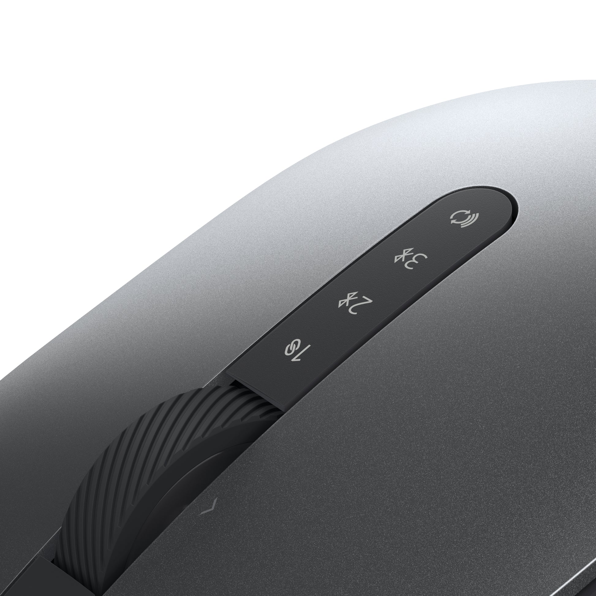 DELL MS5320W Maus – kabellos, 1'600 dpi, 7 Tasten, für Rechtshänder, programmierbare Tasten, Grau/Titan