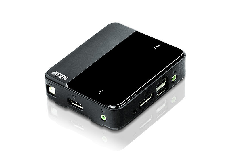 ATEN CS782DP – KVM-Switch, DisplayPort/USB 2.0/Audio, 4K (3840 × 2160)