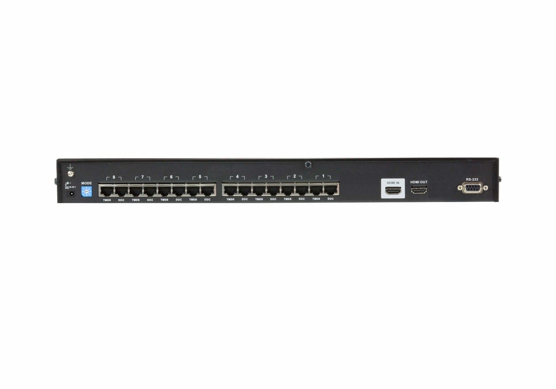 ATEN VS1808T – HDMI-Splitter über Cat5e, 1× HDMI Eingang / 8× RJ45 Ausgang, 1080p@40 m, 60 m, 3D, EDID, CEC, HDCP