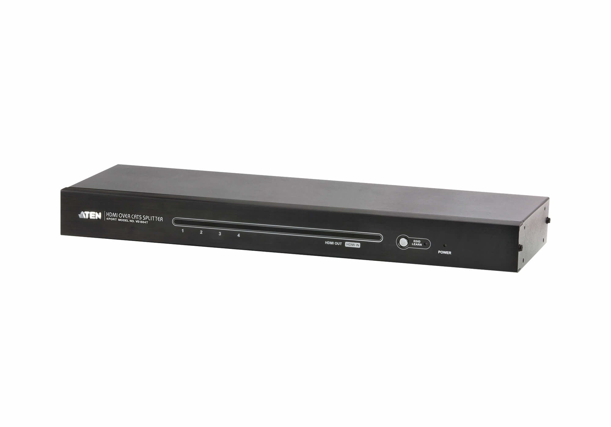 ATEN VS1804T – HDMI Splitter über Cat5e, 1× HDMI In / 4× HDMI Out, 1080p, 60 m, HDCP