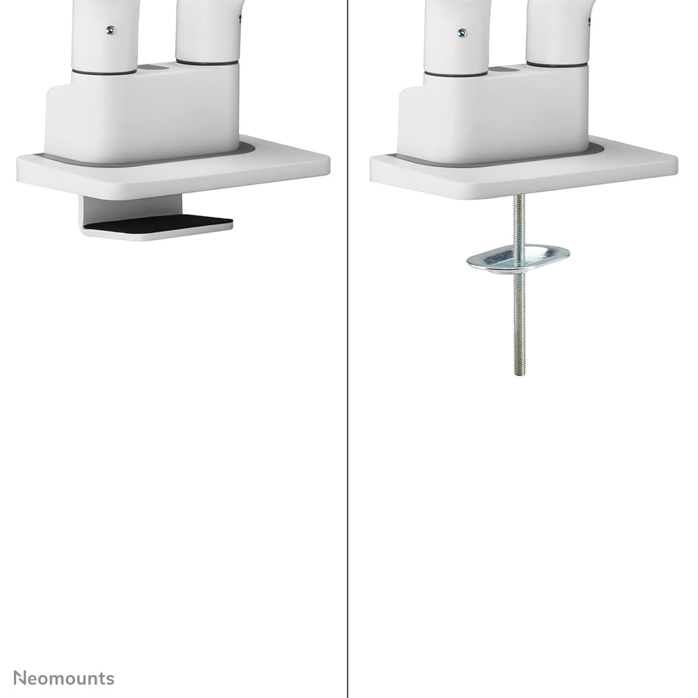 Neomounts Ds70S-950Wh2 – Monitorarm, 2, Klemme/Durchführung, bis 35", VESA 75 × 75/100 × 100 mm, 18 kg