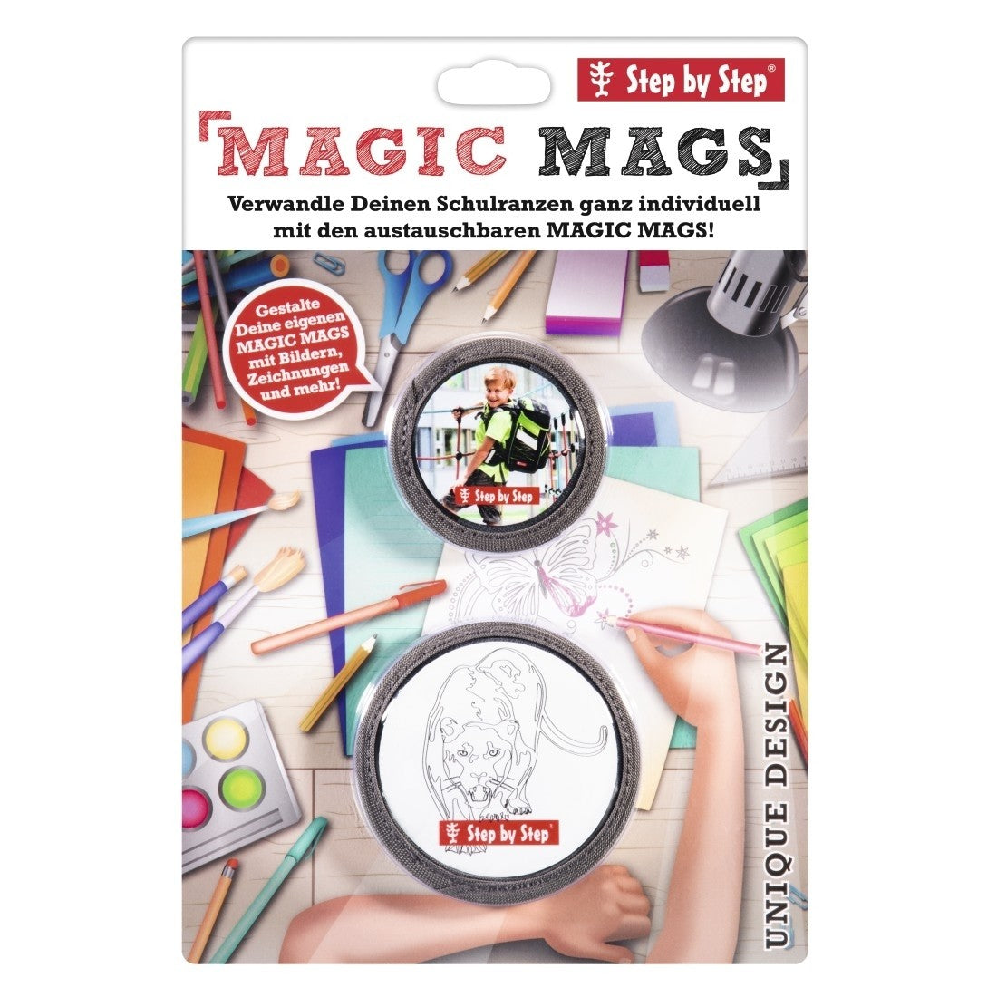 Step by Step Magic Mags Zubehörset – 2-teilig – Do it Yourself – für Cloud, Space, 2in1 Plus und andere