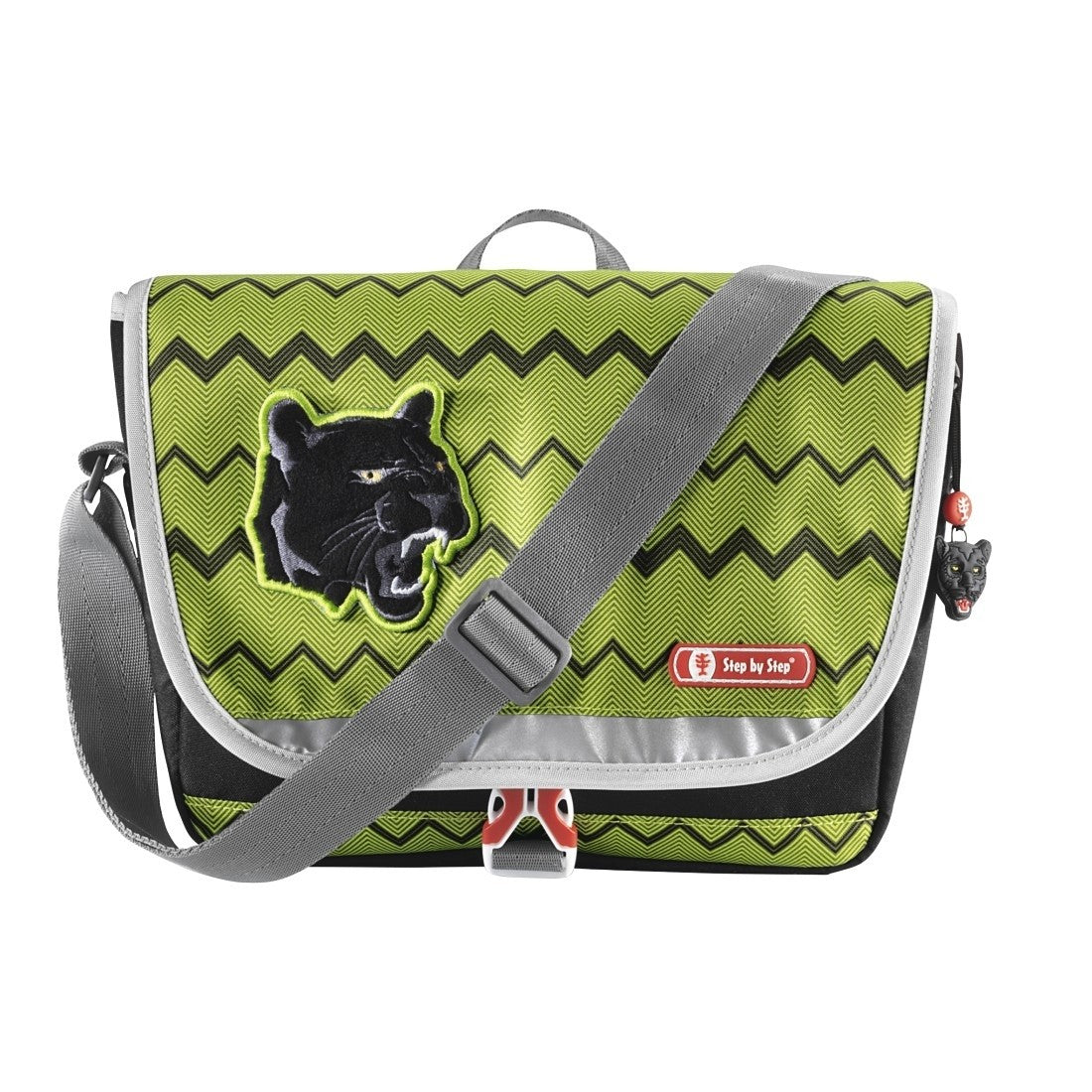 Step by Step Kindergartentasche Sonny – Wild Cat – 24 × 21 × 7 cm – recycelter Bestandteil