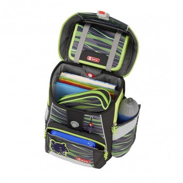 Step by Step Schulrucksack-Set Space – 5-teilig – Wild Cat Chiko – recycelter Bestandteil