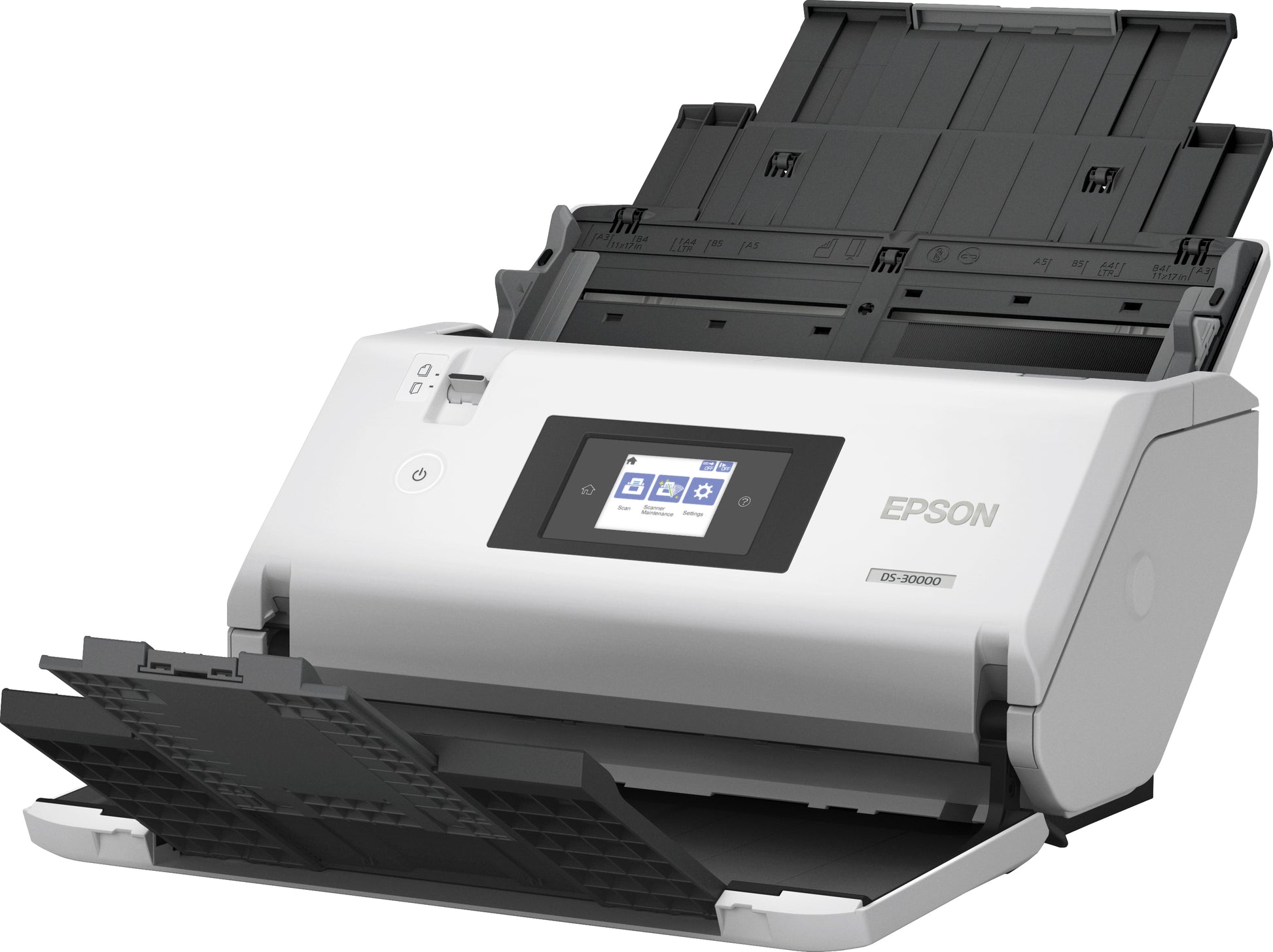Epson WorkForce DS-30000 – Dokumentenscanner, A3, Duplex, 70 ppm, 600 dpi, ADF 120 Blatt, USB