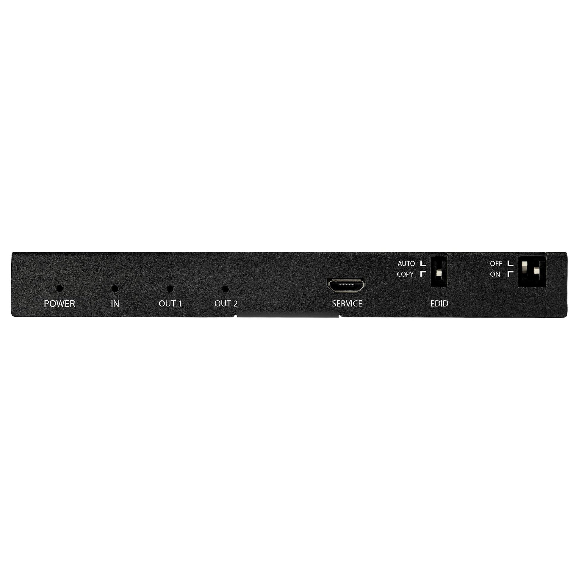 StarTech.com HDMI-Splitter 1×2, HDMI 2.0, 4K 60 Hz, Scaler, 7.1 Surround