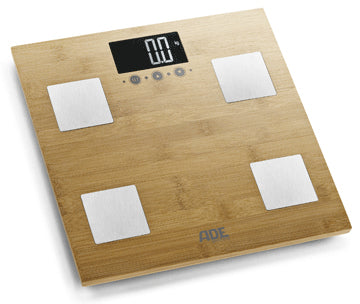 ADE Digitale Personenwaage Barbara – Holz – 150 kg