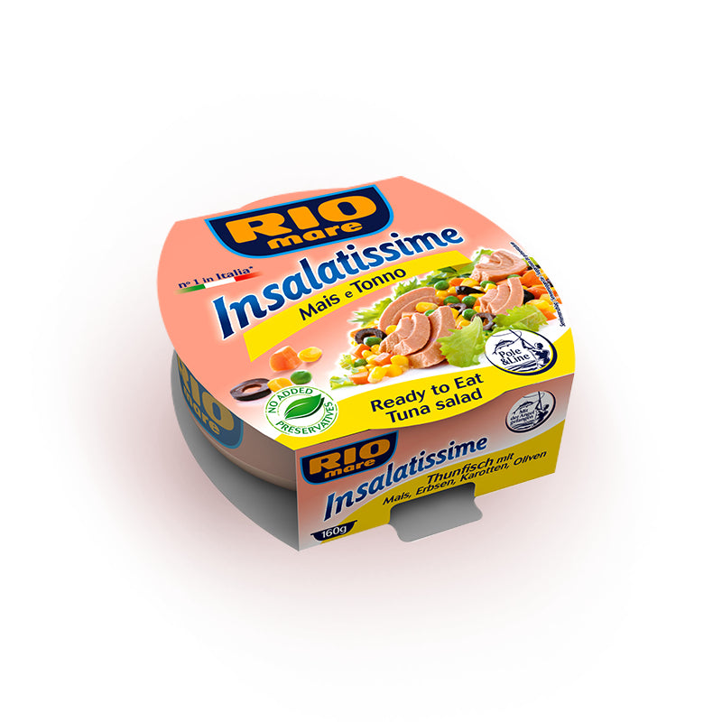 Rio Mare Insalatissime Thunfischsalat – Mais – 160 g