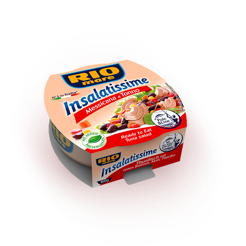 Rio Mare Insalatissime Thunfischsalat – Messicana – 160 g