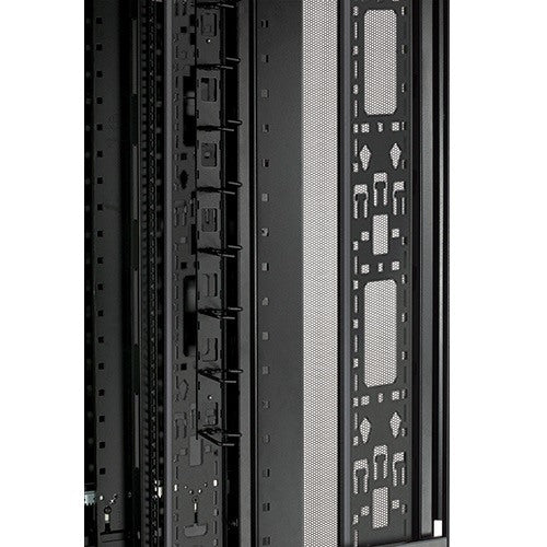 APC AR7502 – Kabelführung – 19" Rack, Montageset, 2×, Schwarz