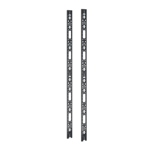 APC AR7502 – Kabelführung – 19" Rack, Montageset, 2×, Schwarz
