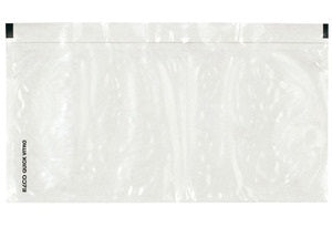 Elco Dokumententasche – C6/5 (114 × 229 mm), ohne Fenster, unbedruckt, transparent, selbstklebend – 250 Stück