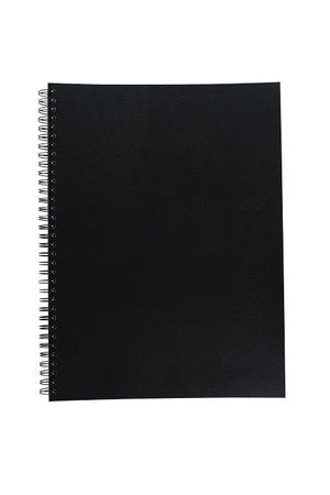 Elco Collegeblock, 80 Blatt, 4-fach gelocht, perforiert, 80 g/m² – schwarz, für ELCO Notes-App
