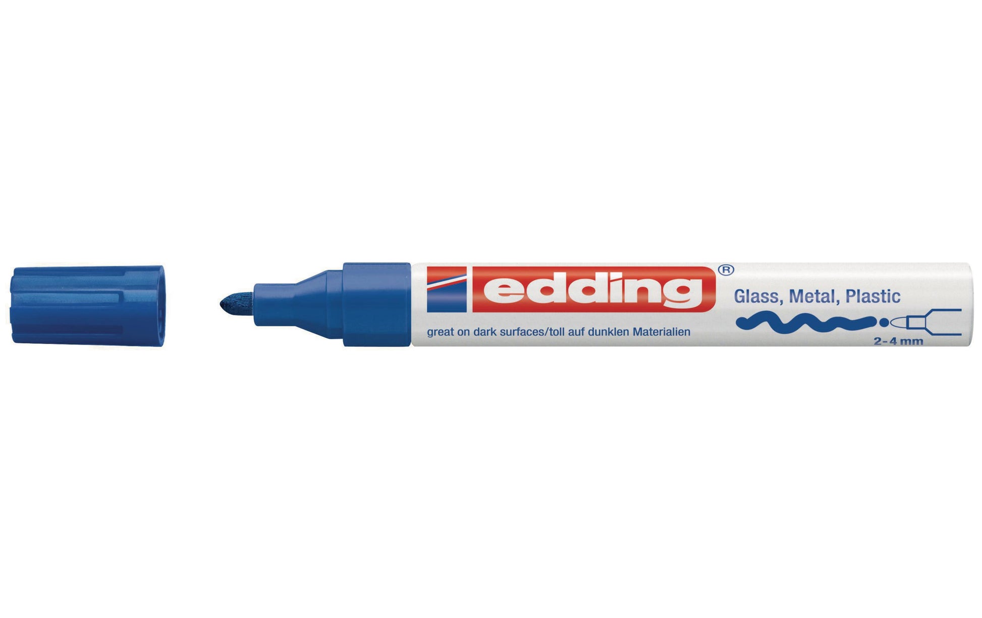 Edding Permanentmarker – Blau