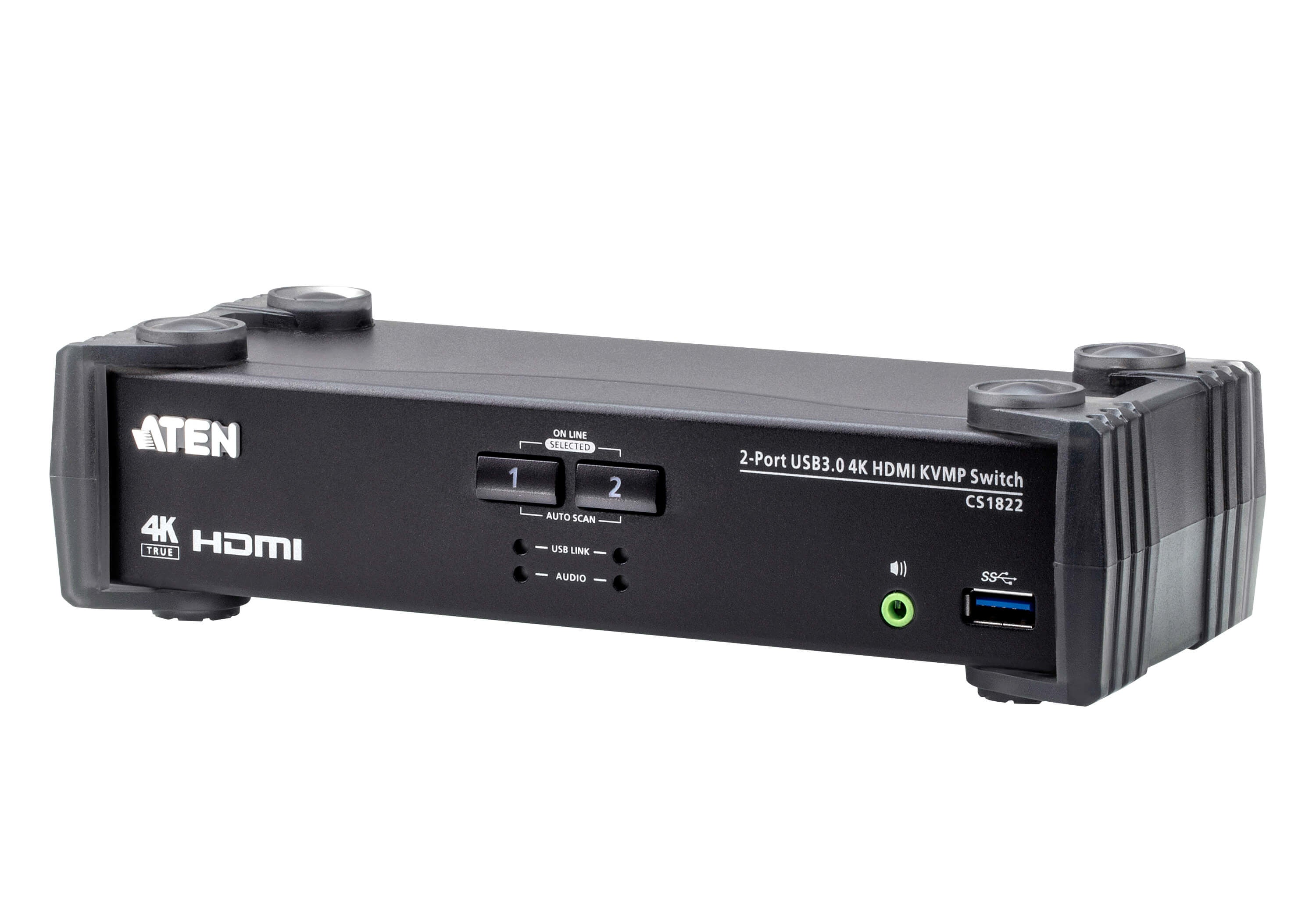 ATEN KVMPT – KVM-Switch, USB 3.2 Gen 1/HDMI, 4K (4096 × 2160), Audio-Mixer-Modus