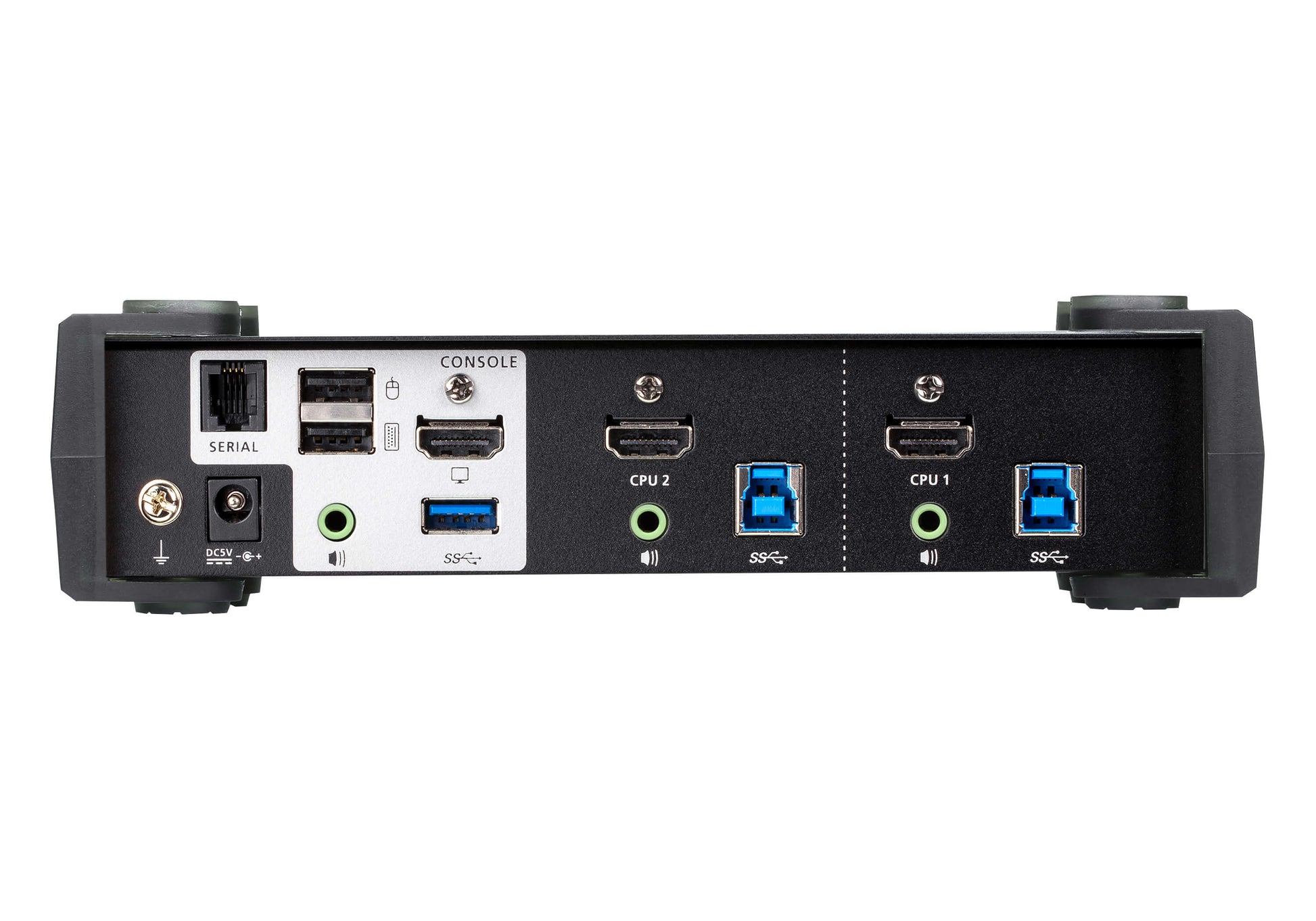 ATEN CS1822 – KVM-Switch 2×1, HDMI/USB 3.2 Gen 1, 4K (4096 × 2160), RS-232