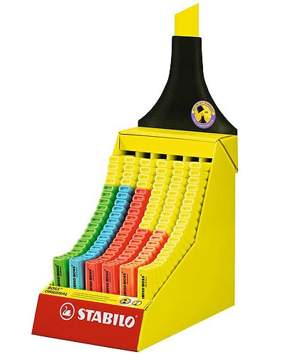 STABILO BOSS Original Textmarker Set 120 Farben – Keilspitze, 2–5 mm