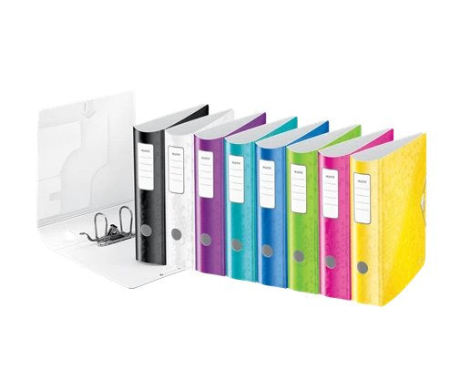 Leitz WOW 180° Ordner – für A4 – Rückenbreite 8,2 cm – Hellgrün