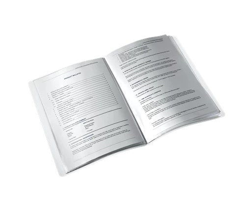 Leitz WOW Sichtbuch, für A4, 20 Hüllen – PP – Grün