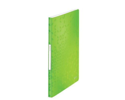 Leitz WOW Sichtbuch, für A4, 20 Hüllen – PP – Grün