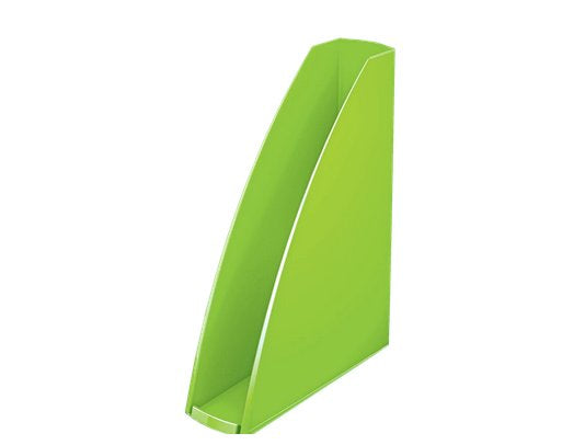 Leitz WOW Stehsammler – für A4, grün, Polystyrol (PS), B 75 × H 312 × T 258 mm