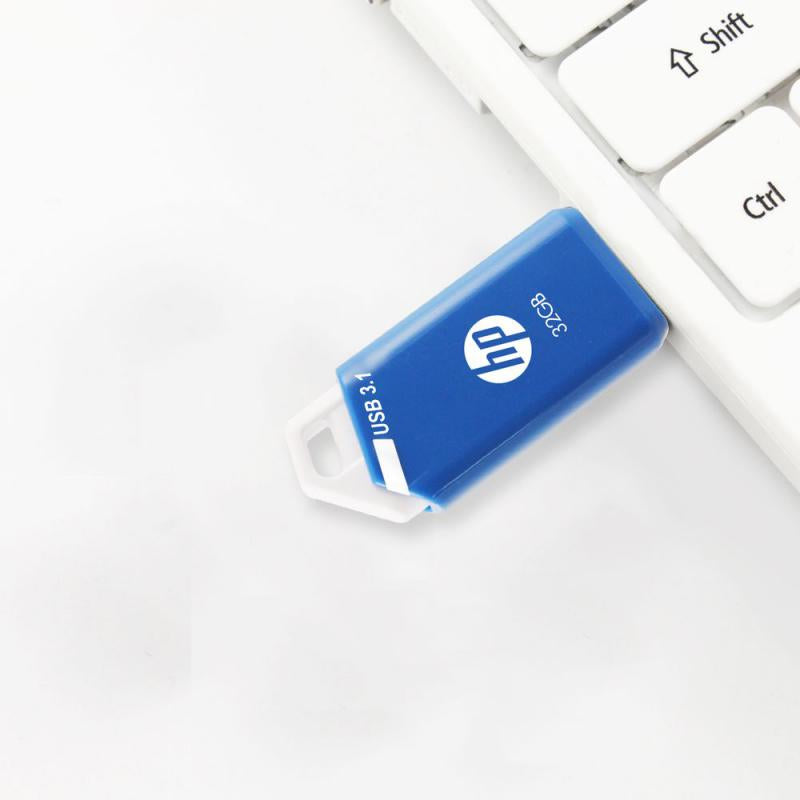 HP x755w USB-Stick 32 GB – USB-A 3.2 Gen 1, 75/30 MB/s, Diamant, Blau, Weiss