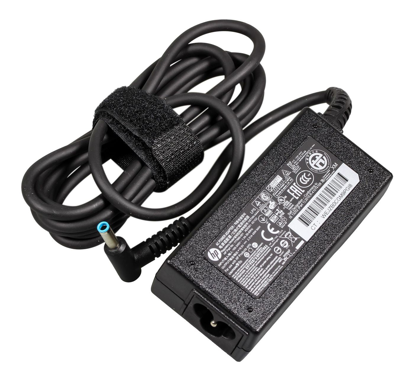 HP Orion Netzteil 45 W – 19,5 V/2,31 A, Stecker 4,5 mm – für HP-Laptops – Schwarz